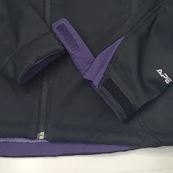 The North Face Apex Full Zip Jacket Pockets Brand Logo Water Wind Resistant Coat - Picture 11 of 17